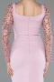 Robe De Cérémonie Midi Poudre ABK2387