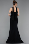 Robe de Soirée Longue Noir ABU6017