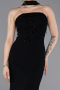 Robe de Soirée Longue Noir ABU6017