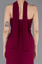 Robe de Soirée Longue Prune ABU6017