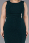 Robe De Soirée Grande Taille Midi Émeraude ABK2338