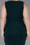 Robe De Soirée Grande Taille Midi Émeraude ABK2338