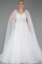 Robes de Mariage Longue Blanc ABG143