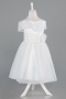 Robe de Soirée Enfants Courte Blanc ABK2565