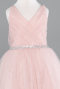 Robe de Soirée Enfants Courte Couleur Rose ABK2568