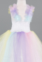 Robe de Soirée Enfants Longue Rinçage ABU5909