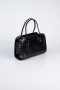 Sac de Soirée Luxe Cuir Noir KC422