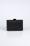 Sac de Soirée Luxe Argenté Noir V275