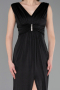 Robe de Soirée Longue Noir ABU6043