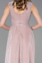 Robe de Soirée Longue Poudre ABU6045