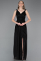 Robe de Soirée Longue Noir ABU6045
