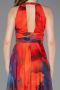 Robe de Soirée Longue Orange ABU6048
