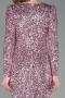 Robe De Cérémonie Squameuse Midi Poudre ABK2543