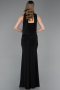Robe de Soirée Longue Noir ABU6051