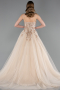 Robes De Haute Couture En Grandes Tailles Longue Or ABU6062