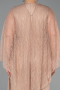 Robe De Soirée Grande Taille Longue Dantelle Vison ABU6065