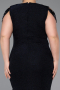 Robe De Soirée Grande Taille Longue Bleu Marine ABU5731