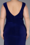 Robe Grande Taille Longue Violet ABU3737