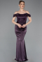 Robe de Soirée Longue Violet ABU6078