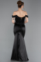 Robe de Soirée Longue Noir ABU6078