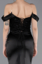 Robe de Soirée Longue Noir ABU6078
