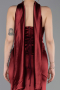 Robe de Soirée Longue Rouge Bordeaux ABU6079