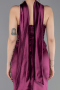 Robe de Soirée Longue Prune ABU6079