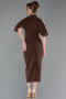 Tenue De Soirée Midi Brun ABK2517