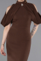 Tenue De Soirée Midi Brun ABK2517