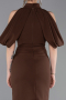 Tenue De Soirée Midi Brun ABK2517