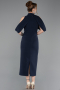 Tenue De Soirée Midi Bleu Marine ABK2517