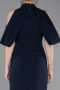 Tenue De Soirée Midi Bleu Marine ABK2517