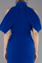 Tenue De Soirée Midi Bleu Saxe ABK2517