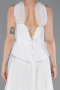 Tenue de Soirée Midi Dantelle Blanc ABK2613