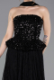 Tenue de Soirée Midi Dantelle Noir ABK2613