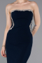 Robe De Soirée Longue Bleu Marine ABU6020