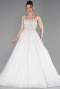 Robes de Mariage Longue Blanc ABG191
