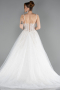 Robes de Mariage Longue Blanc ABG191
