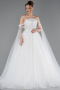 Robes de Mariage Longue Blanc ABG192