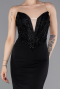 Robe de Soirée Longue Noir ABU5568
