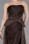 Robe De Soirée Dantelle Longue Brun ABU5615