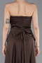 Robe De Soirée Dantelle Longue Brun ABU5615