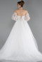 Robes de Mariage Longue Blanc ABG189