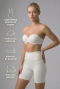 Maintien Invisible Blanc EM701
