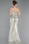 Robe de Soirée Longue Menthe ABU6111