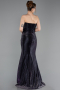 Robe de Soirée Longue Violet ABU6111