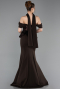 Robe de Soirée Longue Brun ABU6094