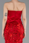 Robe de Soirée Longue Rouge ABU6114