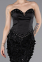 Robe de Soirée Longue Noir ABU6114