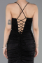 Robe de Soirée Longue Noir ABU6115